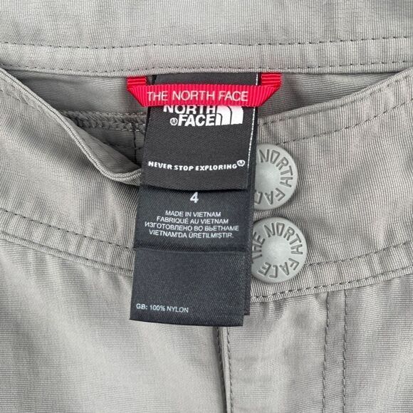 The North Face Women's Gray Mid-Rise Cargo Pants Size 4 - Picture 5 of 8